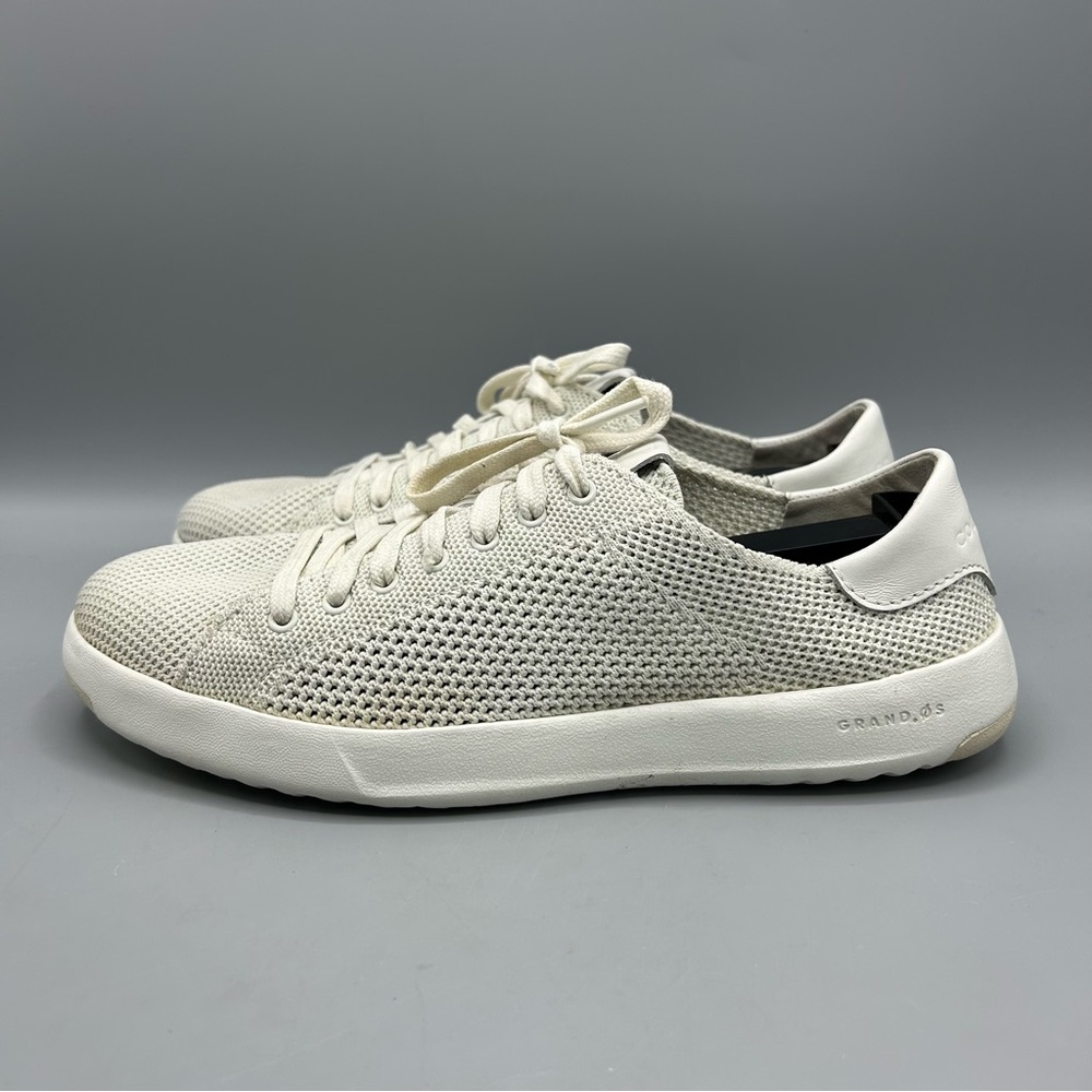 Cole Haan Grand Pro Gray/White Tennis Shoes Size 8.5 Women's
